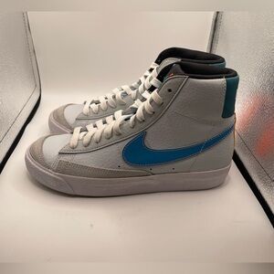 Nike Blazer Mid ‘77 men’s Blue High-Top Sneakers size 5